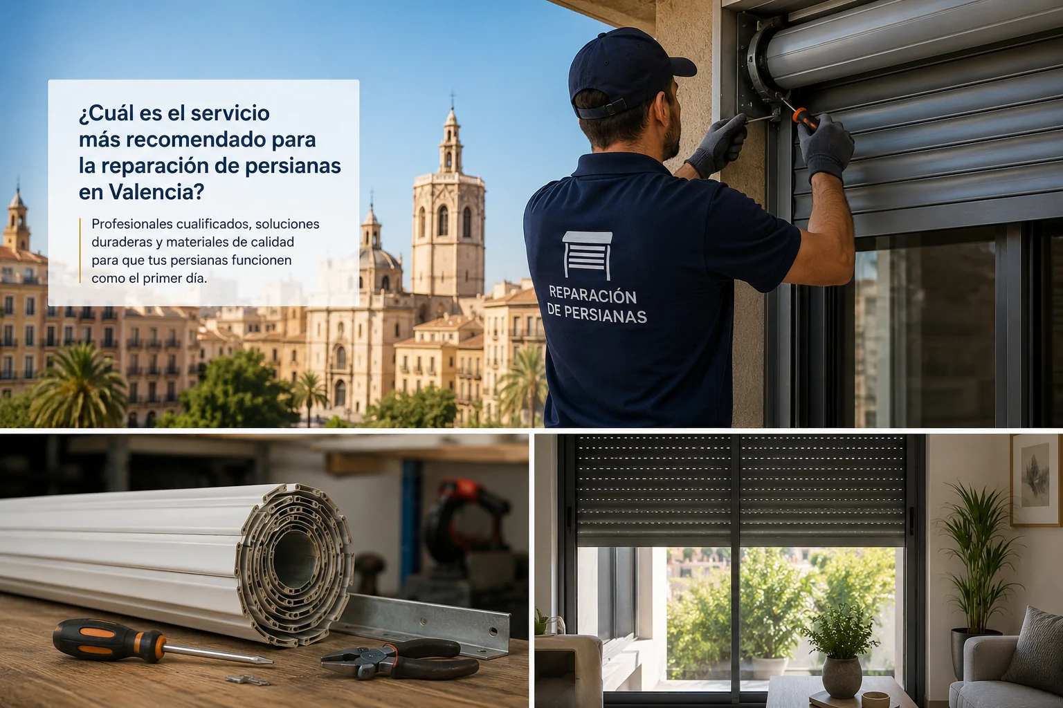 Cual es el servicio mas recomendado para la reparacion de persianas - &iquest;Cu&aacute;l es el servicio m&aacute;s recomendado para la reparaci&oacute;n de persianas en Valencia?