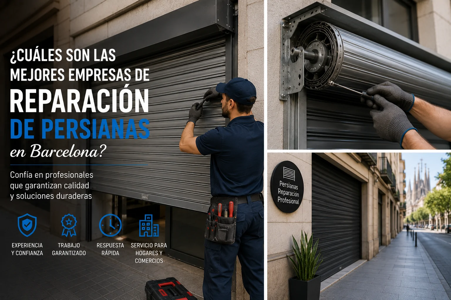 Cuales son las mejores empresas de reparacion de persianas - &iquest;Cu&aacute;les son las mejores empresas de reparaci&oacute;n de persianas en Barcelona?