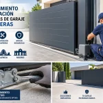 Mantenimiento Reparacion Puertas de Garaje Correderas en Barcelona Valencia Madrid 150x150 - Codificar Resetear Configurar Programar Mando Garaje