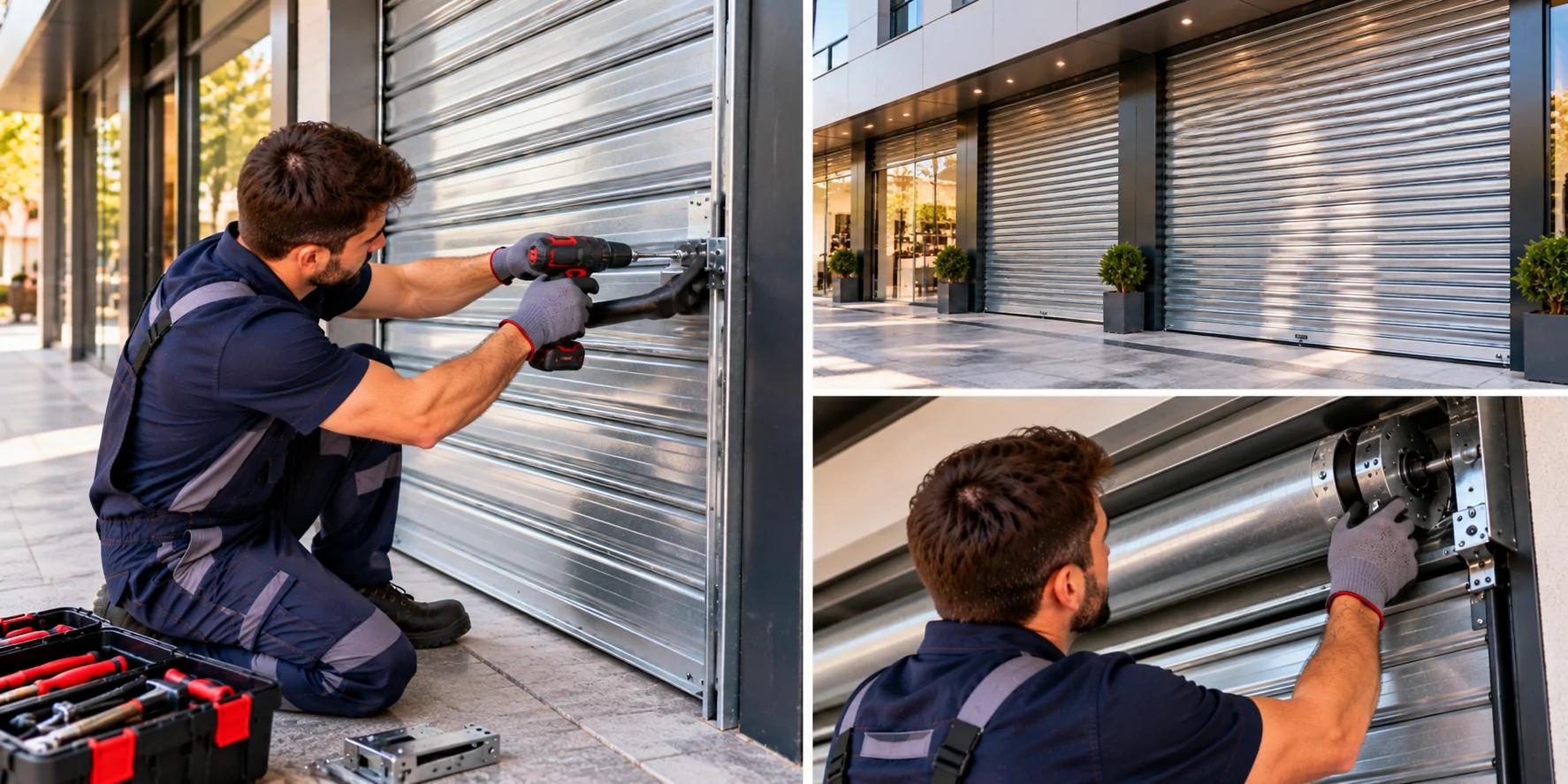 Persianas Metalicas para Local y Comercio - Instalaci&oacute;n Persianas Met&aacute;licas para Local y Comercio